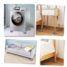 Load image into Gallery viewer, Confezione di 4 cuscinetti di gomma antivibrazione - Ozerty