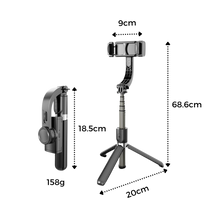 Load image into Gallery viewer, Stabilizzatore cardanico per telefono 3 in 1