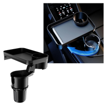 Carica l'immagine nel visualizzatore di Gallery, Portabicchieri per auto e vassoio rotante