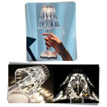 Carica l'immagine nel visualizzatore di Gallery, Lampada da scrivania in cristallo acrilico