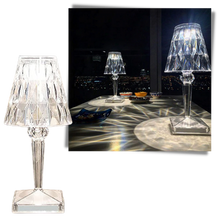 Carica l'immagine nel visualizzatore di Gallery, Lampada da scrivania in cristallo acrilico - Ozerty