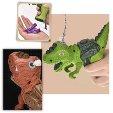 Load image into Gallery viewer, Dinosauro giocattolo pistola a spruzzo di fuoco