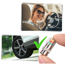 Load image into Gallery viewer, Confezione da 4 sensori di pressione pneumatici per auto - Ozerty