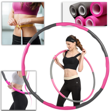 Load image into Gallery viewer, Hula hoop fitness imbottito regolabile
