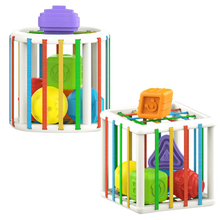 Carica l'immagine nel visualizzatore di Gallery, Giocattolo a forma di blocchi colorati per bambini - Ozerty