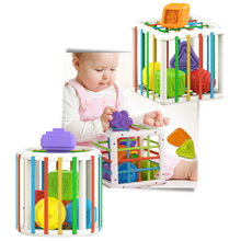 Carica l'immagine nel visualizzatore di Gallery, Giocattolo a forma di blocchi colorati per bambini - Ozerty