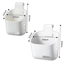 Load image into Gallery viewer, Confezione da 3 cestini portaoggetti da appendere - Ozerty