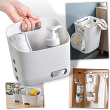 Load image into Gallery viewer, Confezione da 3 cestini portaoggetti da appendere - Ozerty