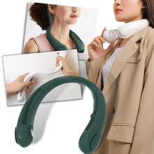 Carica l'immagine nel visualizzatore di Gallery, Mini ventilatore da collo portatile ricaricabile - Ozerty