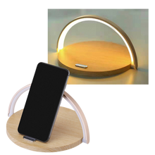 Carica l'immagine nel visualizzatore di Gallery, Lampada da tavolo e caricabatterie wireless - Ozerty