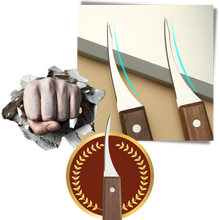 Load image into Gallery viewer, Coltello per sgusciare i gamberi in acciaio inox - Ozerty