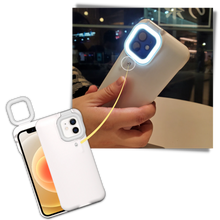 Load image into Gallery viewer, Custodia per telefono con luce ad anello a LED - Ozerty