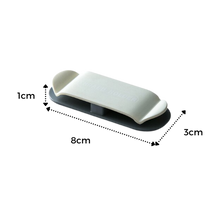 Load image into Gallery viewer, Confezione da 4 clip di fissaggio per cavi adesivi - Ozerty