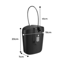 Load image into Gallery viewer, Cassetta di sicurezza portatile con maniglia - Ozerty