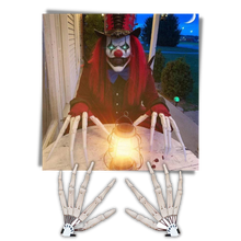 Load image into Gallery viewer, Guanto finto con mani di scheletro - Ozerty