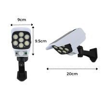 Carica l'immagine nel visualizzatore di Gallery, Lampada LED con sensore di movimento solare - Ozerty