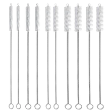 Load image into Gallery viewer, Confezione da 10 spazzole per la pulizia della cannuccia