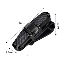 Load image into Gallery viewer, Supporto per occhiali da sole per visiera auto - Ozerty