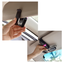 Load image into Gallery viewer, Supporto per occhiali da sole per visiera auto - Ozerty