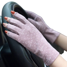 Load image into Gallery viewer, Eleganti guanti in cotone con protezione UV