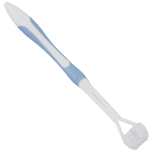 Load image into Gallery viewer, Spazzolino a tre lati per adulti e bambini - Ozerty