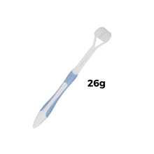 Load image into Gallery viewer, Spazzolino a tre lati per adulti e bambini - Ozerty