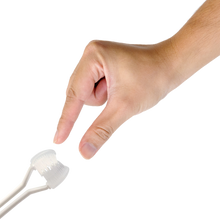 Load image into Gallery viewer, Spazzolino a tre lati per adulti e bambini - Ozerty