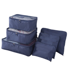 Load image into Gallery viewer, Set di 6 piccole borse da viaggio per valigie