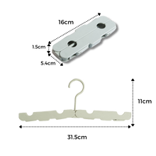 Load image into Gallery viewer, Confezione da 2 appendiabiti portatili - Ozerty