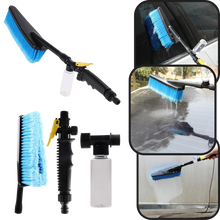 Load image into Gallery viewer, Kit di spazzole per la pulizia dell'auto pieghevole - Ozerty