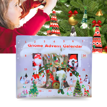 Load image into Gallery viewer, Calendario dell'Avvento degli gnomi con conto alla rovescia di 31 giorni - Ozerty