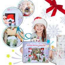 Load image into Gallery viewer, Calendario dell'Avvento degli gnomi con conto alla rovescia di 31 giorni - Ozerty