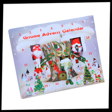 Load image into Gallery viewer, Calendario dell'Avvento degli gnomi con conto alla rovescia di 31 giorni - Ozerty