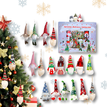 Load image into Gallery viewer, Calendario dell'Avvento degli gnomi con conto alla rovescia di 31 giorni - Ozerty