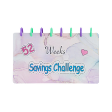 Load image into Gallery viewer, Raccoglitore di risparmio completo per 52 settimane - Ozerty