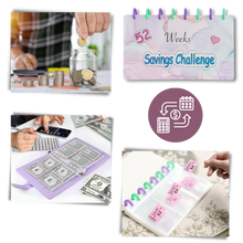Load image into Gallery viewer, Raccoglitore di risparmio completo per 52 settimane - Ozerty