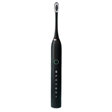 Load image into Gallery viewer, Spazzolino elettrico sonico per adulti -Nero - Ozerty