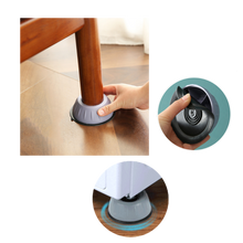 Load image into Gallery viewer, Confezione di 4 cuscinetti di gomma antivibrazione - Ozerty