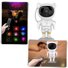 Carica l'immagine nel visualizzatore di Gallery, Lampada da notte proiettore dell'astronauta