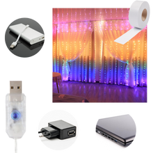 Carica l'immagine nel visualizzatore di Gallery, Luci fatate per tende con telecomando - Ozerty