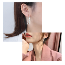Carica l'immagine nel visualizzatore di Gallery, Orecchini a croce in argento/oro - Ozerty