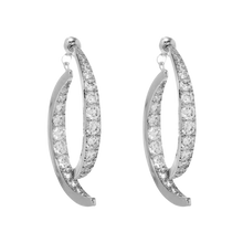 Carica l'immagine nel visualizzatore di Gallery, Orecchini a croce in argento/oro - Ozerty