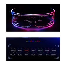 Carica l'immagine nel visualizzatore di Gallery, Occhiali luminosi con luci led colorate - Ozerty