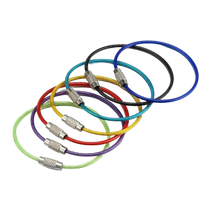 Carica l'immagine nel visualizzatore di Gallery, Confezione di portachiavi in filo flessibile - Ozerty