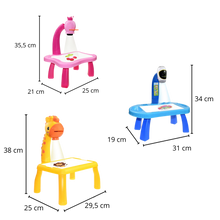 Load image into Gallery viewer, Tavolo da disegno di proiezione per bambini - Ozerty