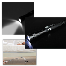 Carica l'immagine nel visualizzatore di Gallery, Torcia LED magnetica telescopica