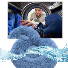 Load image into Gallery viewer, Soffice letto peluche a ciambella per animali - Ozerty