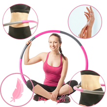 Load image into Gallery viewer, Hula hoop fitness imbottito regolabile