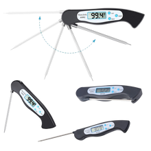Carica l'immagine nel visualizzatore di Gallery, Termometro alimentare digitale pieghevole a lettura istantanea - Ozerty