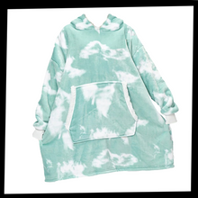 Load image into Gallery viewer, Felpa con cappuccio e coperta gigante